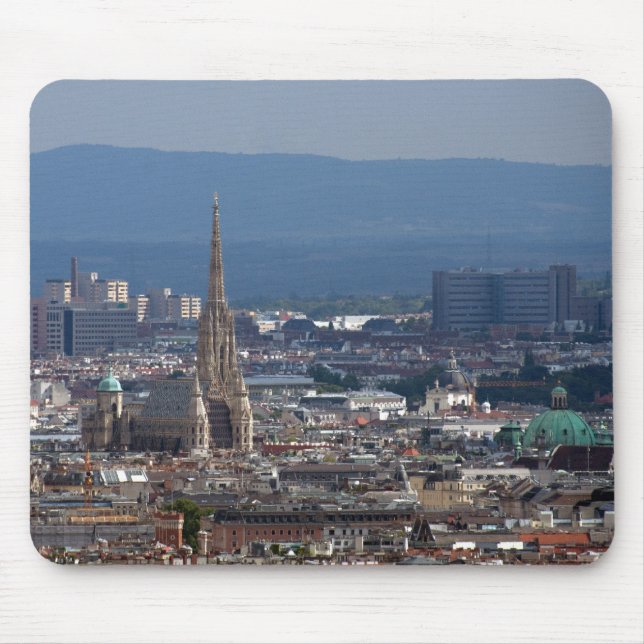 St. Stephen's Cathedral, Vienna Austria Mouse Pad (Front)