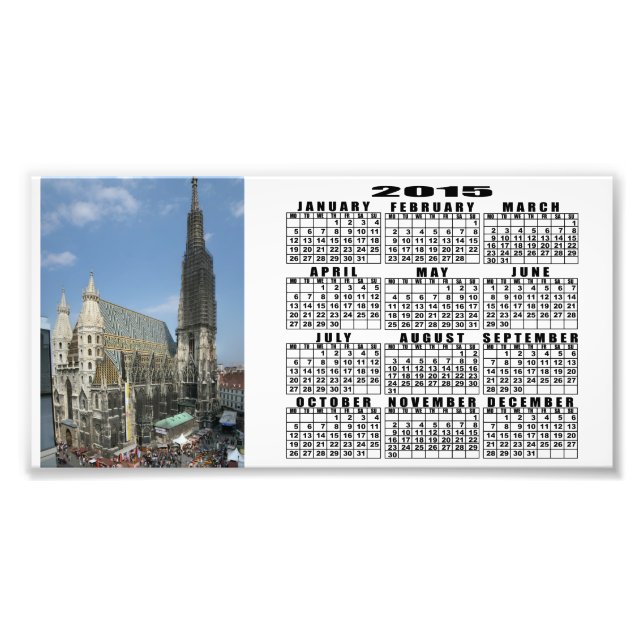 St. Stephen's Cathedral, Vienna Austria Photo Print (Front)