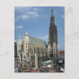 St. Stephen's Cathedral, Vienna Austria Postcard