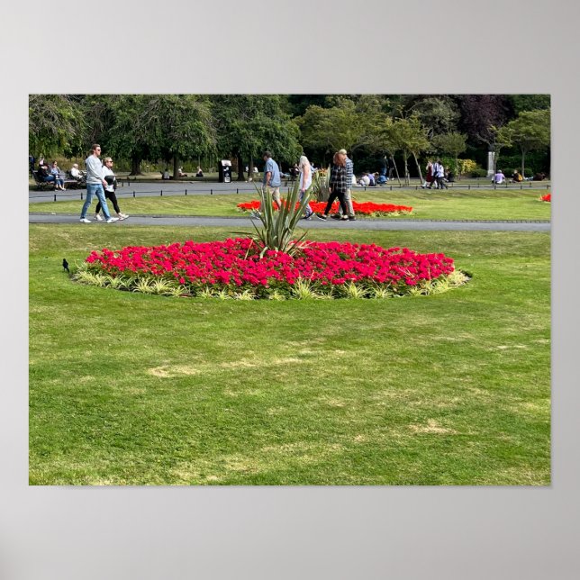 St Stephens Green Dublin Ireland Europe Poster (Front)