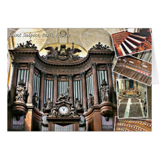 St Sulpice organ cards