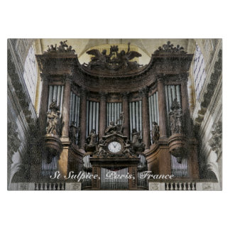 St Sulpice pipe organ cutting board