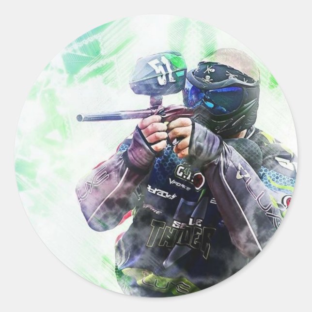 ST Surreal Classic Round Sticker (Front)