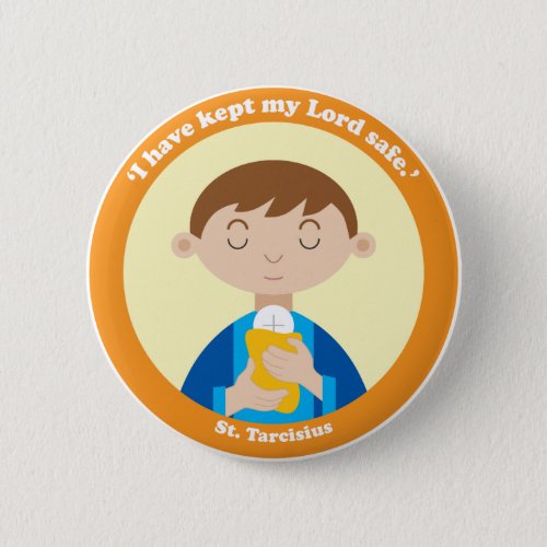 St Tarcisius Button