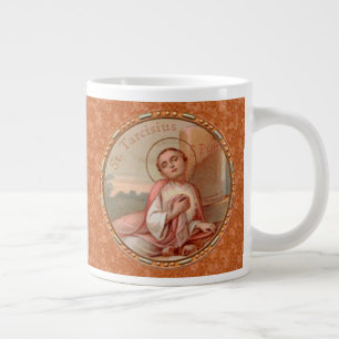 St. Tarcisius of Rome Roundel (BF 004) Giant Coffee Mug