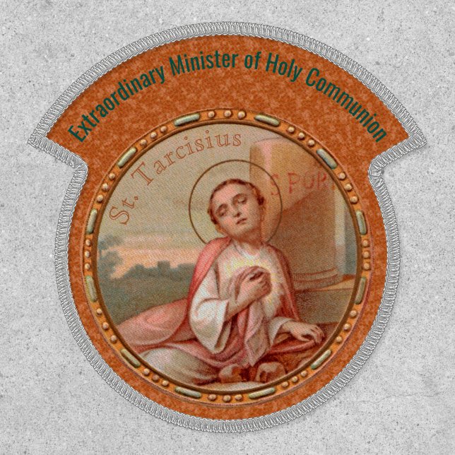 St. Tarcisius of Rome Roundel (BF 004) Patch (Front)