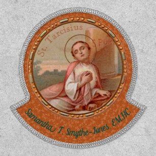 St. Tarcisius of Rome Roundel (BF 004) Patch