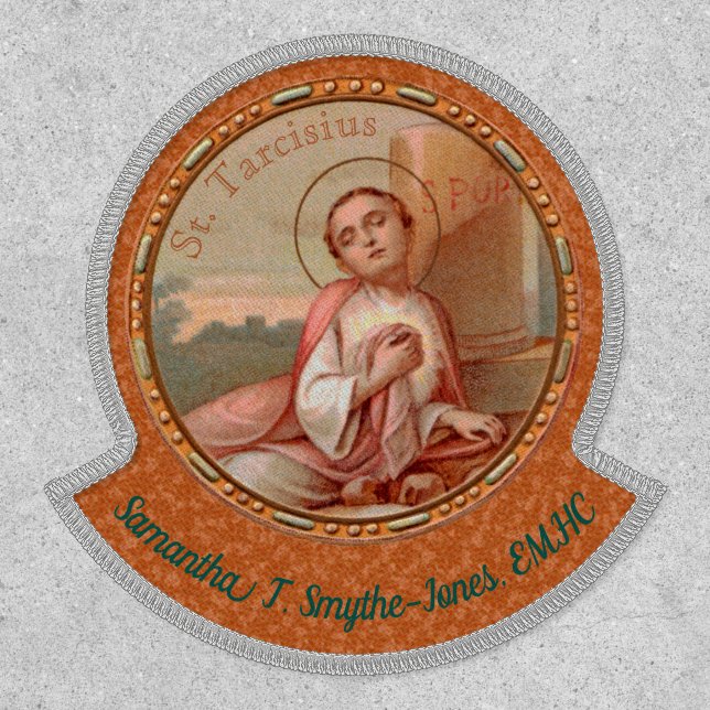 St. Tarcisius of Rome Roundel (BF 004) Patch (Front)