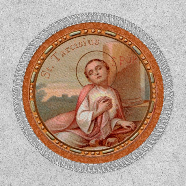St. Tarcisius of Rome Roundel (BF 004) Patch (Front)
