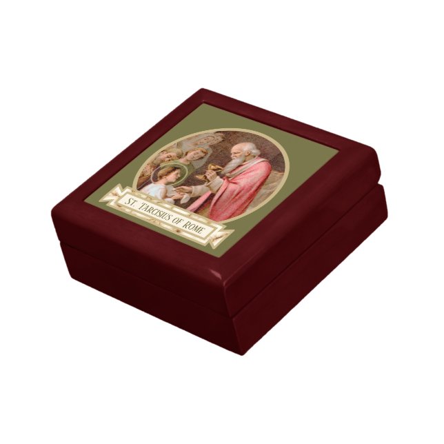 St. Tarcisius Receiving the Eucharist (BL 02) Gift Box (Side)