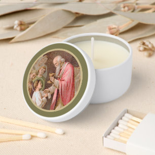 St. Tarcisius Receiving the Eucharist (BL 02) Mini Candle Favors