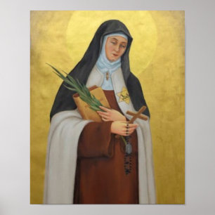 St. Teresa Benedicta of the Cross Carmelite  Poster