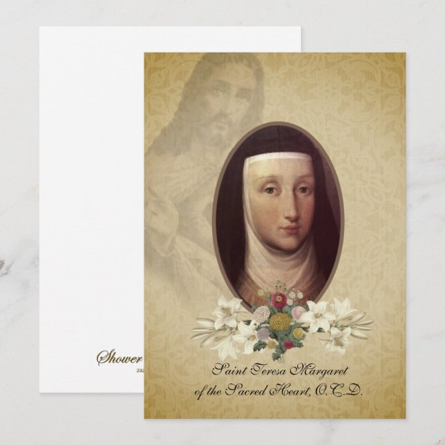 St. Teresa Margaret Redi of the Sacred Heart Card (Front/Back)