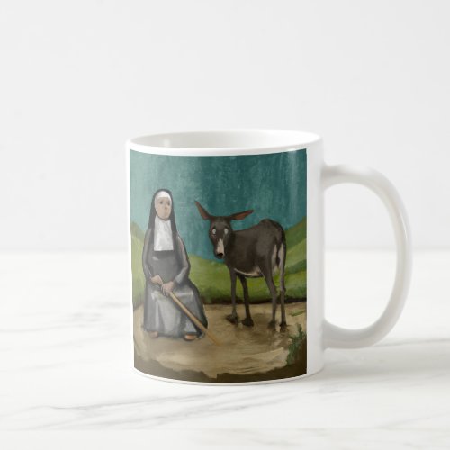 St Teresa _ Mud  Humility Coffee Mug