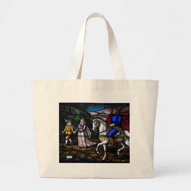 St. Teresa of Avila (1) Large Tote Bag (Front)