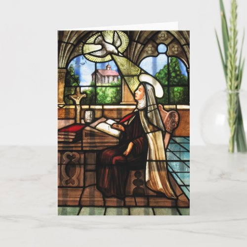 St Teresa of Avila 3 Card