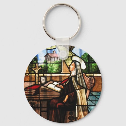 St Teresa of Avila 3 Keychain