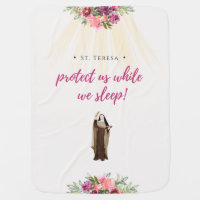 St. Teresa of Avila Baby Blanket