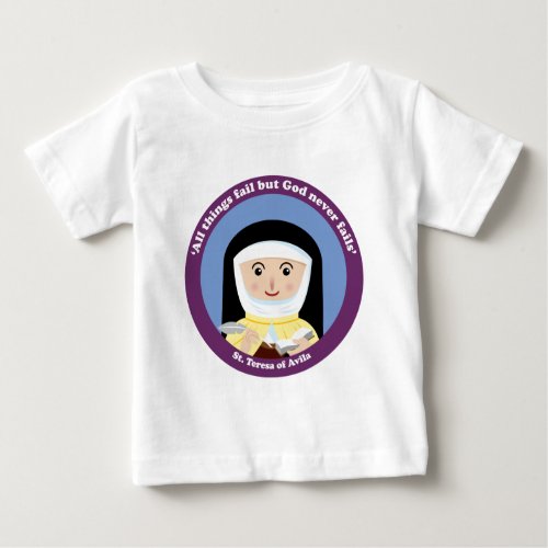 St Teresa of Avila Baby T_Shirt