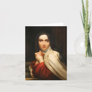 St. Teresa of Avila Card 