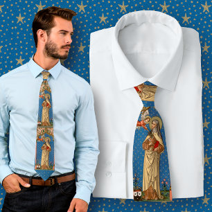St. Teresa of Avila (Detail, Right Panel; SAU 28) Neck Tie