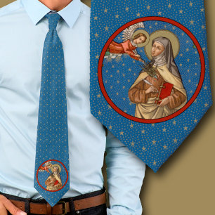 St. Teresa of Avila (Detail Roundel; SAU 28) Neck Tie