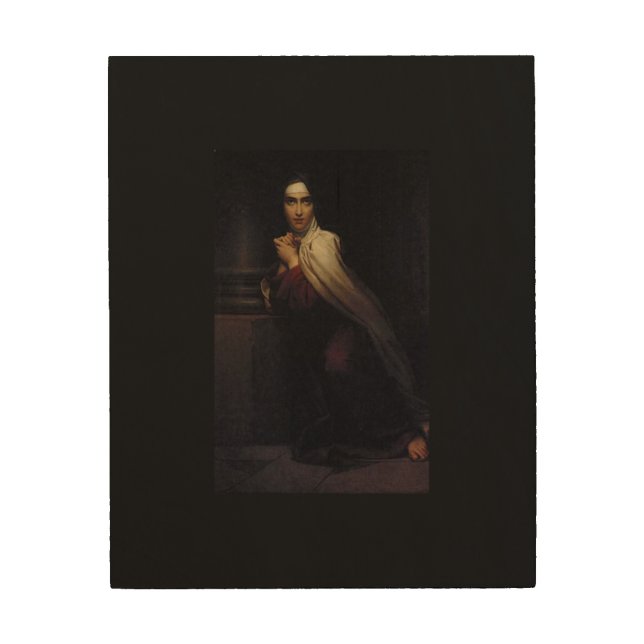 St. Teresa of Ávila - François Gérard Wood Wall Art (Front)