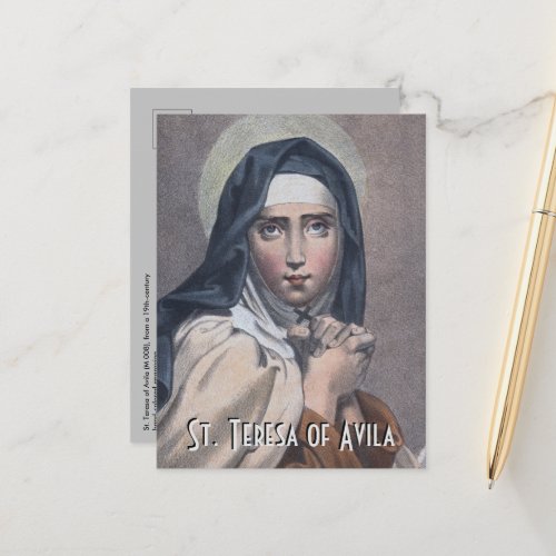 St Teresa of Avila M 008 Postcard
