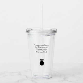 St. Teresa of Avila Quote Tumbler