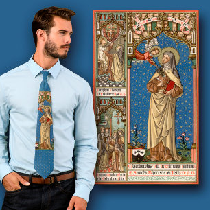 St. Teresa of Avila (Right Panel Detail; SAU 28) Neck Tie
