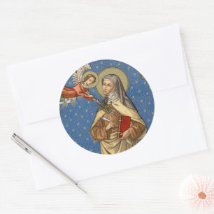 St. Teresa of Avila (SAU 28) Classic Round Sticker