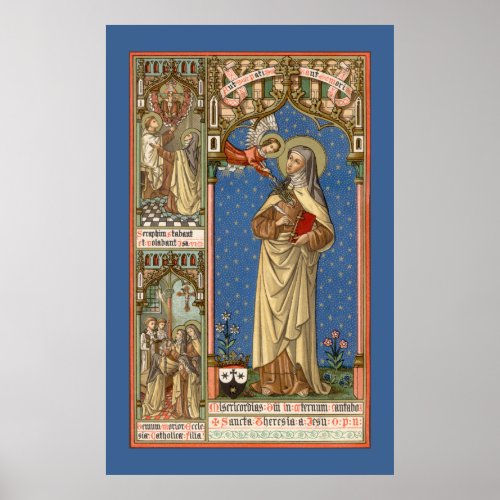 St Teresa of Avila SAU 28 Poster