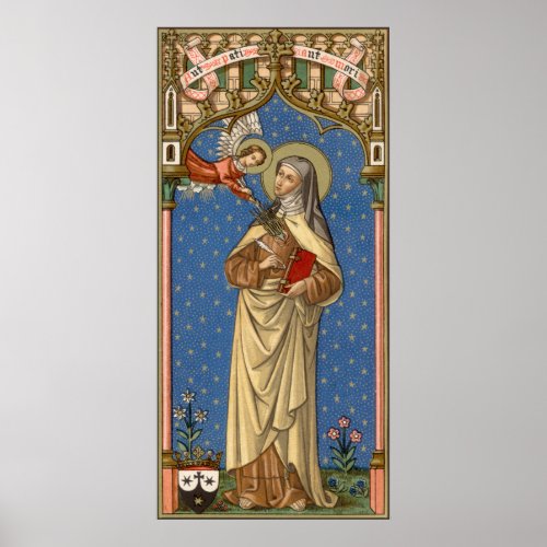 St Teresa of Avila SAU 28 Poster