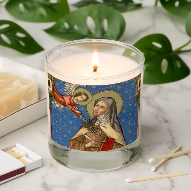 St. Teresa of Avila (SAU 28) Scented Candle (Lit)