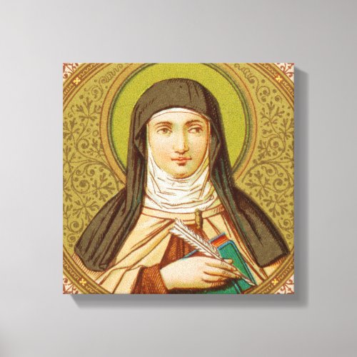 St Teresa of Avila SNV 27 Canvas Print