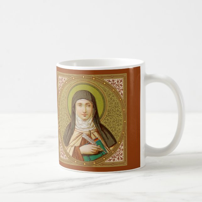 St. Teresa of Avila (SNV 27) Coffee Mug #1a Square (Right)