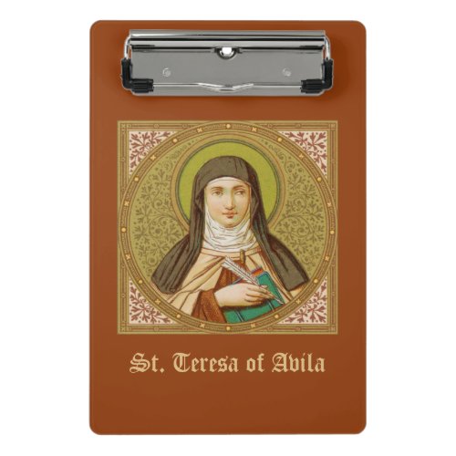 St Teresa of Avila SNV 27 Mini Clipboard 2a