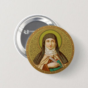 St. Teresa of Avila (SNV 27) Round Button