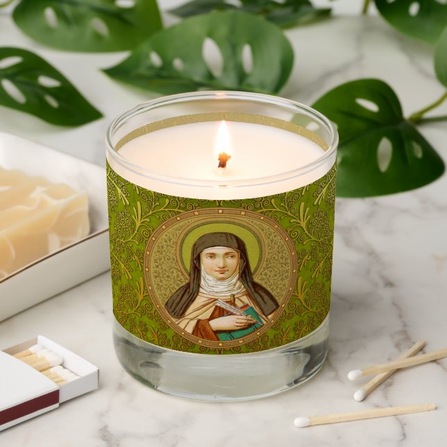 St. Teresa of Avila (SNV 27) Scented Candle (Lit)