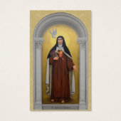 St. Teresa of Avila Teresa of Jesus Holy Card (Front)