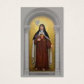 St. Teresa of Avila Teresa of Jesus Holy Card (Front)