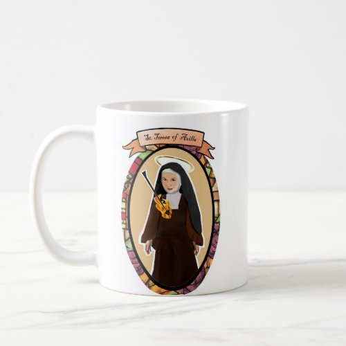 St Teresa of Avilla icon mug