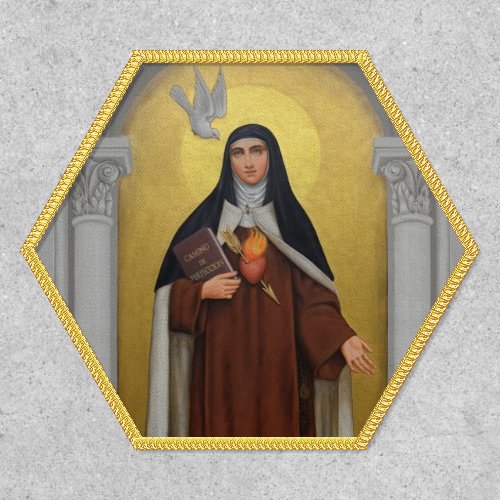 St Teresa of Jesus Avila Nun Religious Catholic Patch