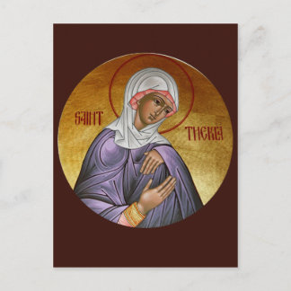 St. Thekla Prayer Card