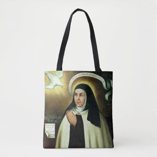 St. Theresa of Avila  1570 Tote Bag (Front)