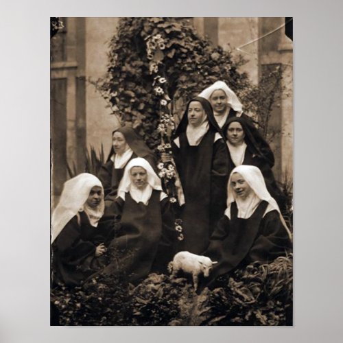 St Therese and The Nuns of Lisieux Poster