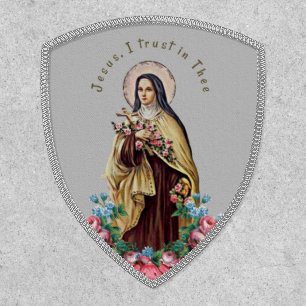 St. Therese Catholic Nun Jesus Religious Patch