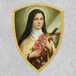 St. Therese Catholic Nun Jesus Religious Patch