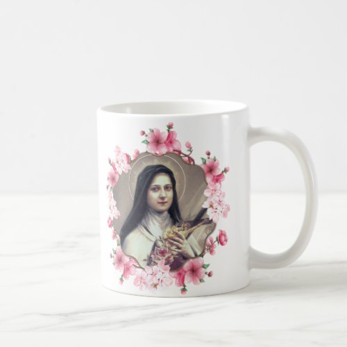 St Therese Catholic Religious Novena Prayer Coffee Mug