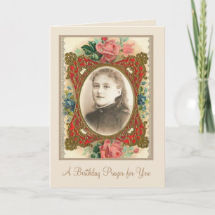 St. Therese Catholic Saint Religious Nun Card